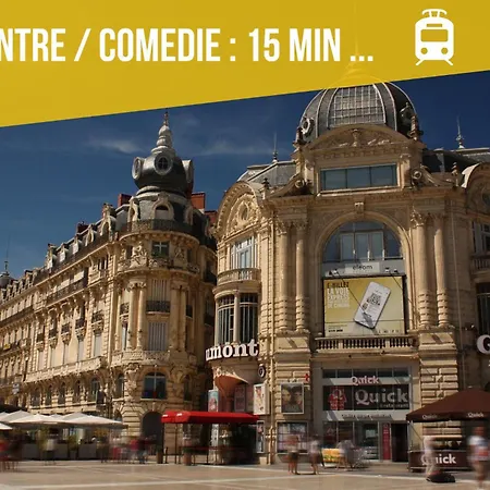 Διαμέρισμα Appt T2 En Rez-de-jardin, Au Calme, A 2mn Tram ! Castelnau-le-Lez