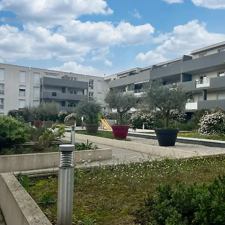 Διαμέρισμα Appt T2 En Rez-de-jardin, Au Calme, A 2mn Tram ! Castelnau-le-Lez