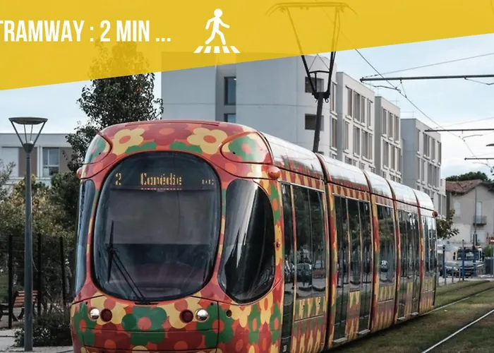 Appt T2 En Rez-de-jardin, Au Calme, A 2mn Tram ! Διαμέρισμα *